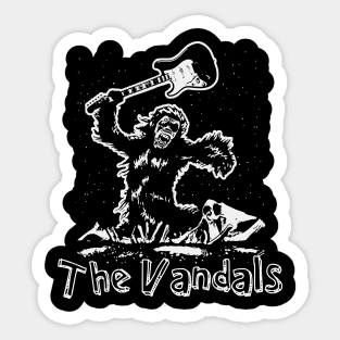 vandals monster smash Sticker